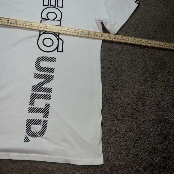 Ecko Unltd T Shirt Mens 2XL White Graphic Rhino Logo Embroidered Y2K - Picture 5 of 7